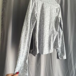 white camo athletic jacket